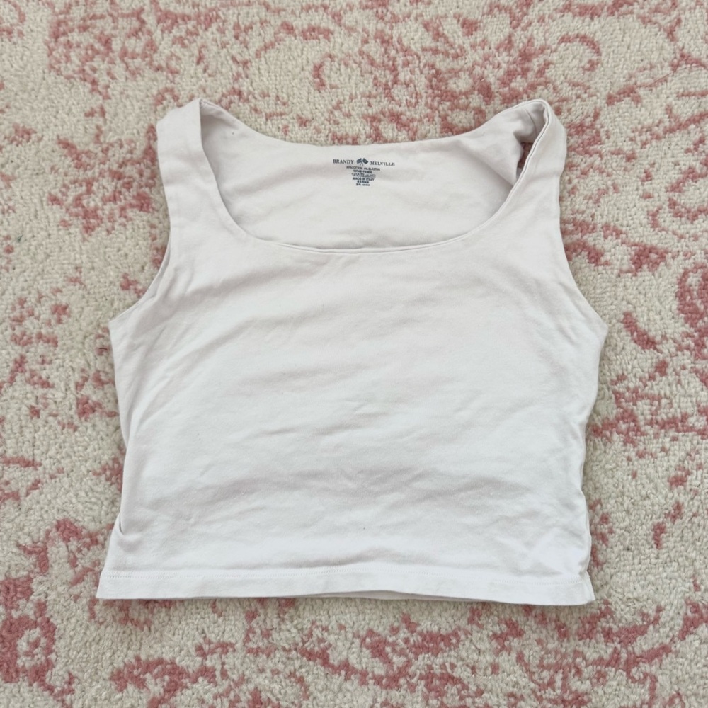 Brandy Melville white tank top